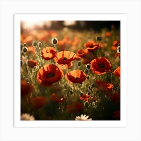 Poppy Field Art Print