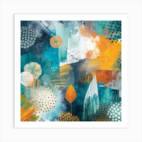 Abstract Painting 22 Art Print