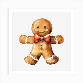 Gingerbread Man 9 Art Print