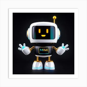 Xim Robot Art Print