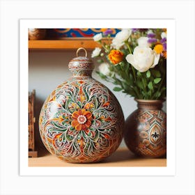 Georgian Vases Art Print