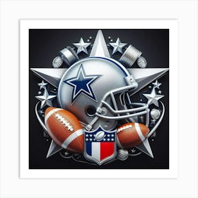 Dallas Cowboys 4 Art Print