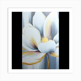 White Flower Art Print