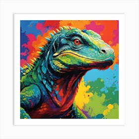 COMODO DRAGON Art Print