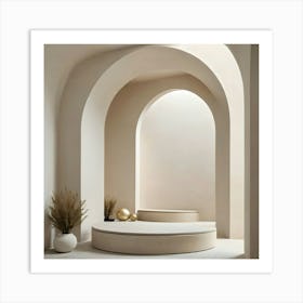 Arched Entryway Poster