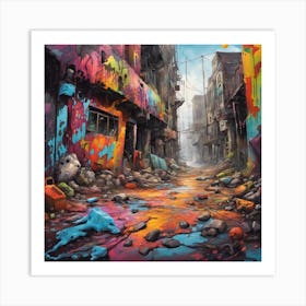 Street Art Art Print