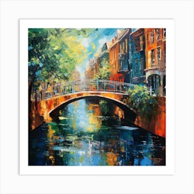 Amsterdam Bridge Art Print