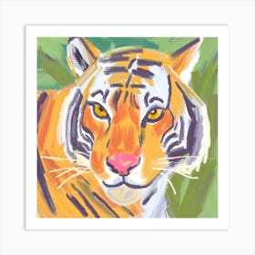 Indochinese Tiger 01 Art Print