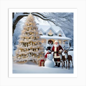 Santa Claus 3 Art Print