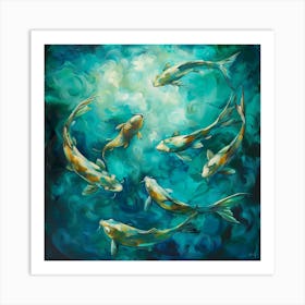 Koi Fish 16 Art Print