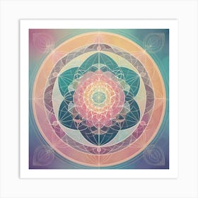 Sacred geometry Art Print