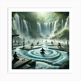 Water Manipulation Training Grounds Art Print