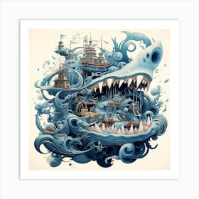 Shark'S Mouth Art Print