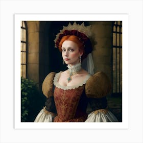 Tudor Queen's Majesty Art Print