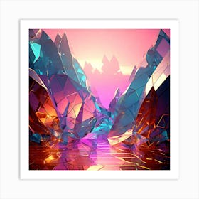 Abstract Fractal Art Art Print