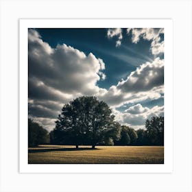 Cloudy Sky 10 Art Print