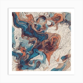 Abstract Painting 7 Art Print