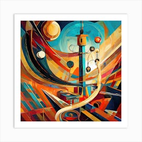 Abstract Painting 1 Art Print