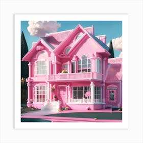 Barbie Dream House (444) Art Print