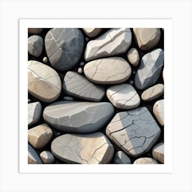 Stone Wall 89 Art Print