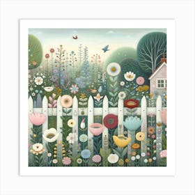 The Garden Art Print