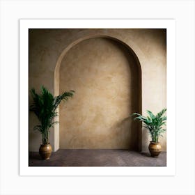 Arched Doorway Art Print