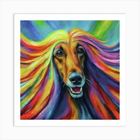 Afghan Hound 2 Art Print