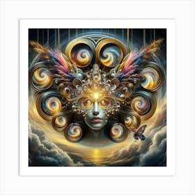 Shamanic 4 Art Print