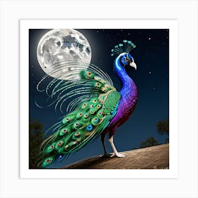 Peacock 1 Art Print