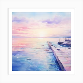 Seaside Symphony Art Print