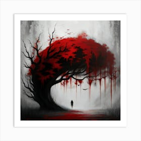 Tree Of Blood 1 Art Print