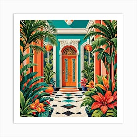 Doorway To Paradise Art Print