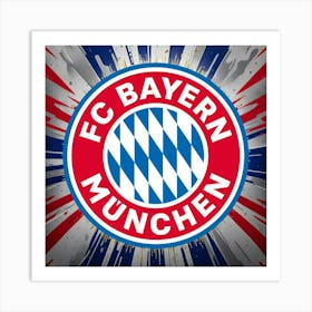 FC Bayern München Logo Wall Art 41 Art Print