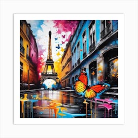 Paris Eiffel Tower 52 Art Print