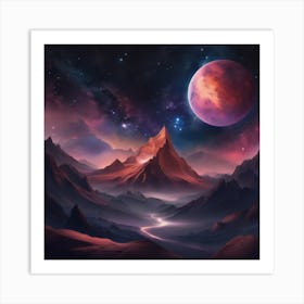 Planet Art Print