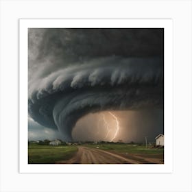 Eye Of The Tornado Art Print