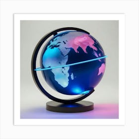 World Globe 1 Art Print