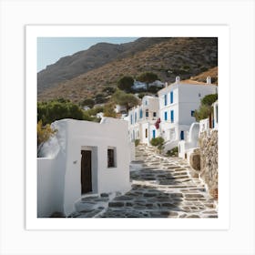 Mykonos, Greece Art Print