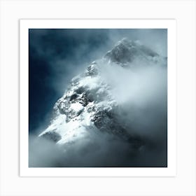 Everest In The Clouds Art Print