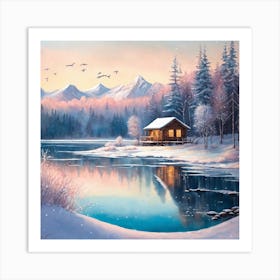 Beautiful Winter Weather Art Print