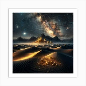 Sand Dunes 13 Art Print