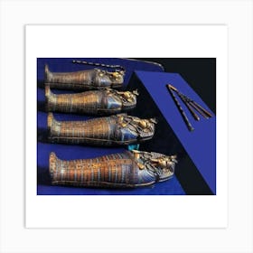 Egyptian Mummies 9 Art Print