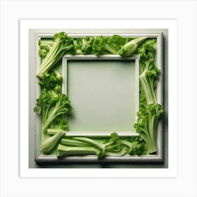 Frame Of Celery 2 Art Print