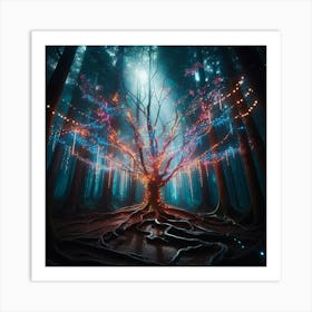 Tree In The Forest 23 Art Print