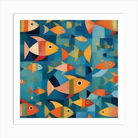 Fishes 5 Art Print