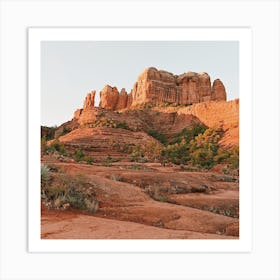 Sedona Rock Formations Art Print