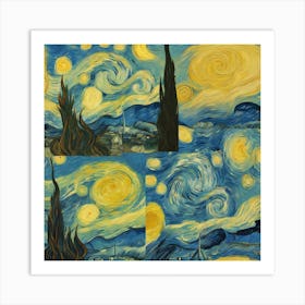 Starry Night 13 Art Print