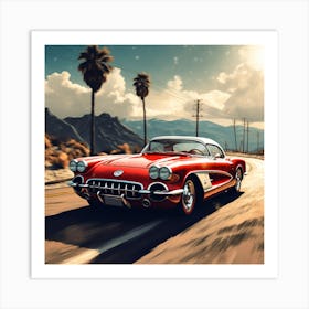 Chevrolet Corvette Art Print