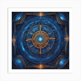 Compass 3 Art Print