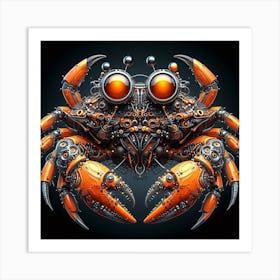 Steampunk Crab Art Print